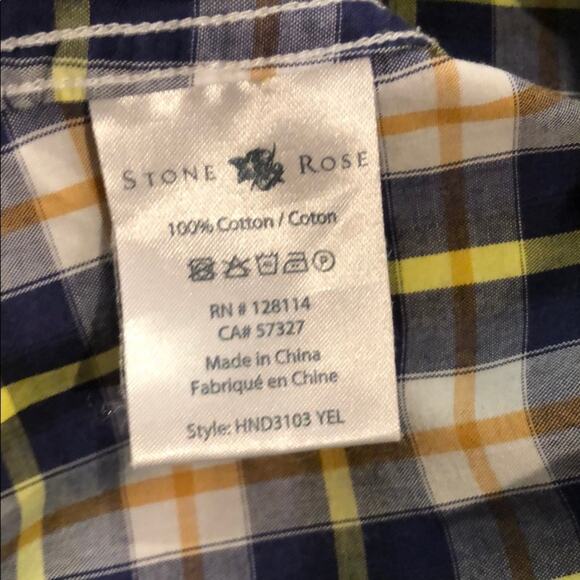 Stone Rose | Regular Fit Button up with Spread Collar - Picture 7 of 9